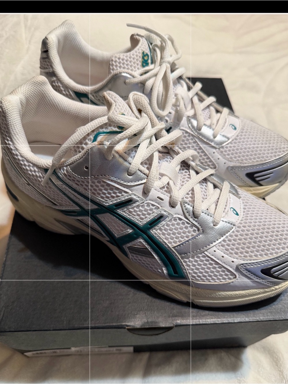 ASICS
Gel-1130 "White/Rainy Lake" sneakers size 11 men